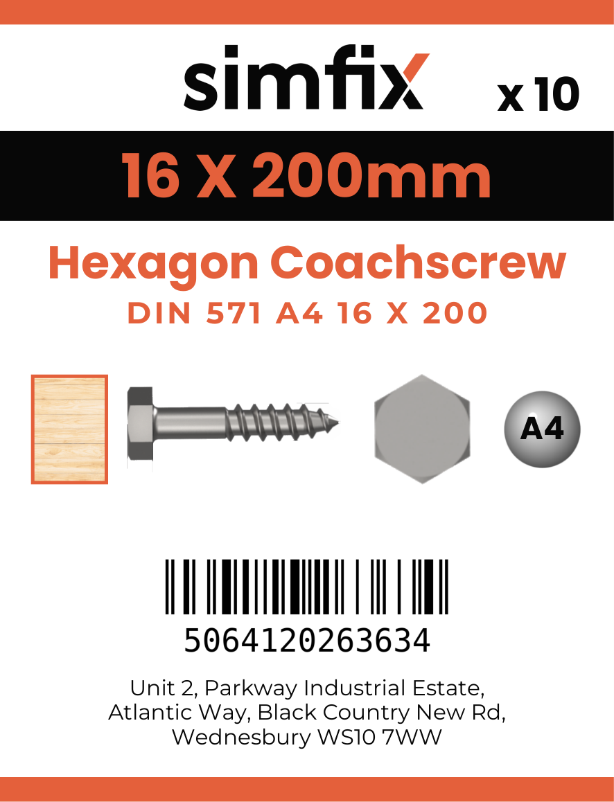 Simfix product label - 571A416200-T