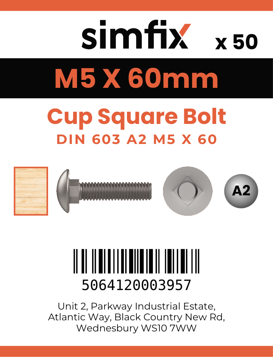 Simfix product label - 603A205060-T