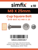 Simfix product label - 603A208025-D