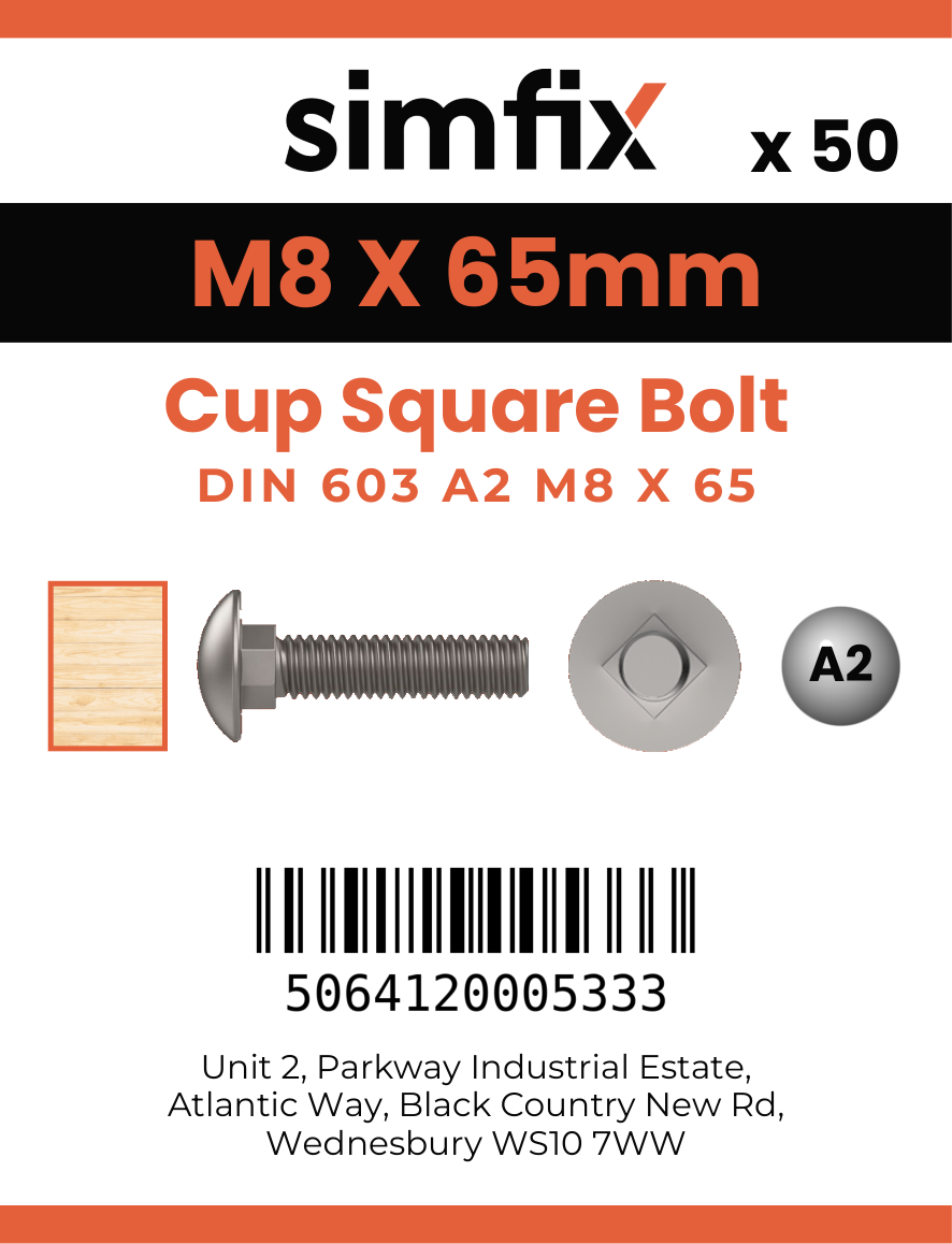 Simfix product label - 603A208065-T
