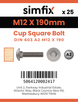Simfix product label - 603A212190-T