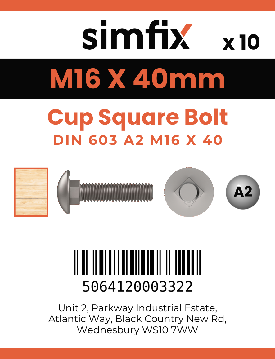 Simfix product label - 603A216040-D
