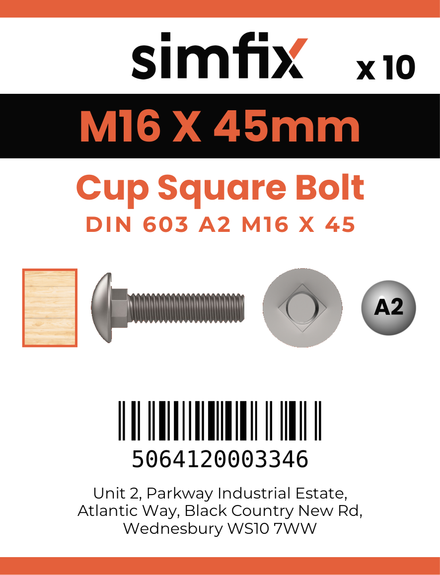 Simfix product label - 603A216045-D