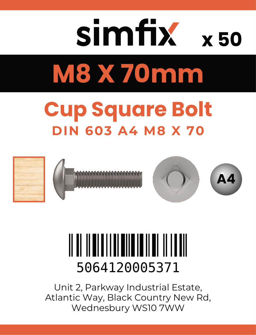 Simfix product label - 603A408070-T