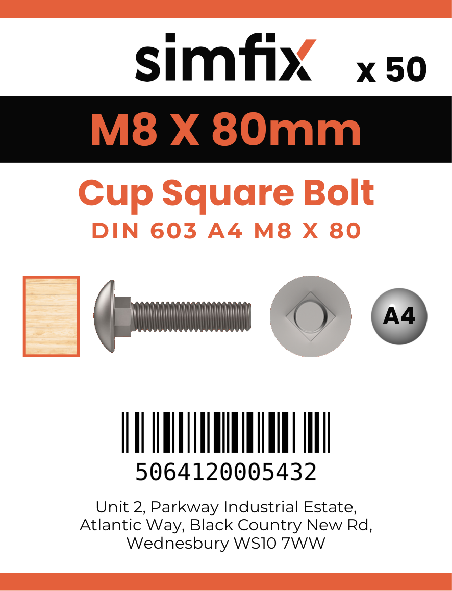 Simfix product label - 603A408080-T