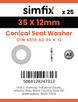 Simfix product label - 6319DA2035-T