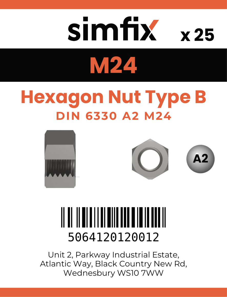 Simfix product label - 6330BA224-T