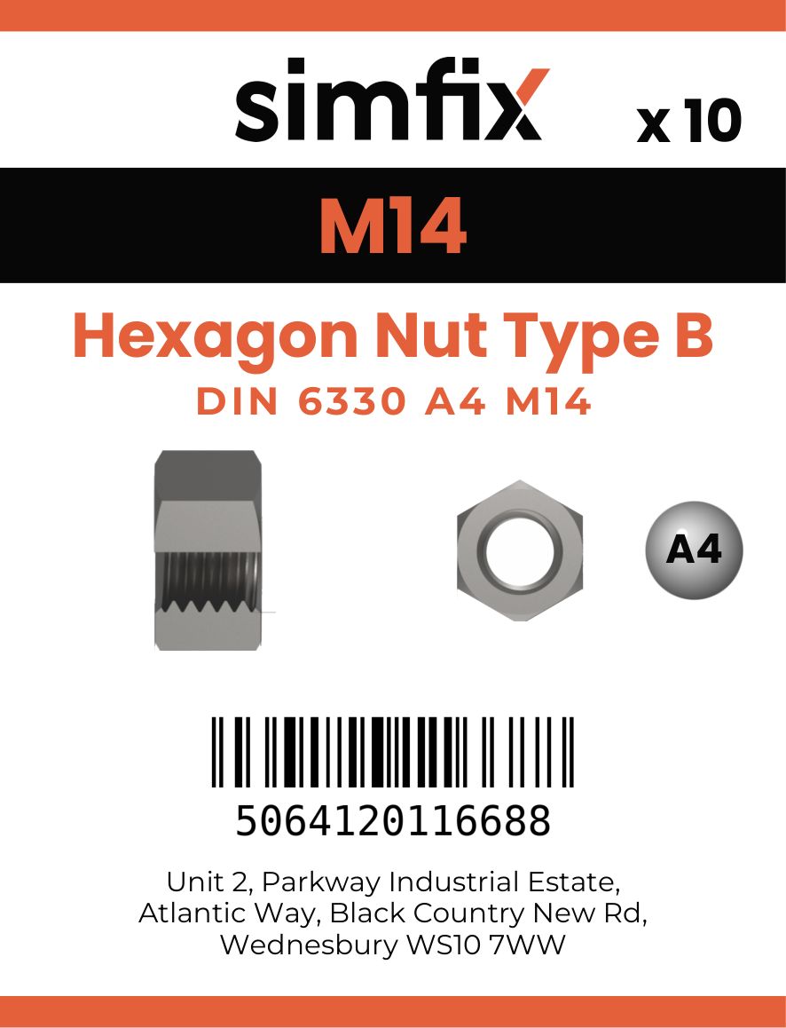 Simfix product label - 6330BA414-D