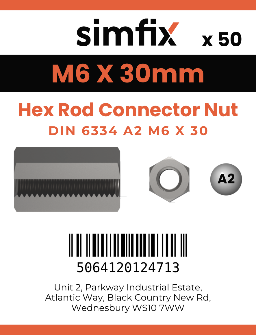 Simfix product label - 6334A206030-T