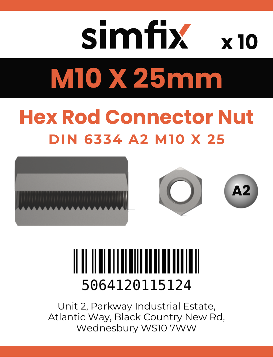Simfix product label - 6334A210025-D