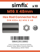 Simfix product label - 6334A216-D