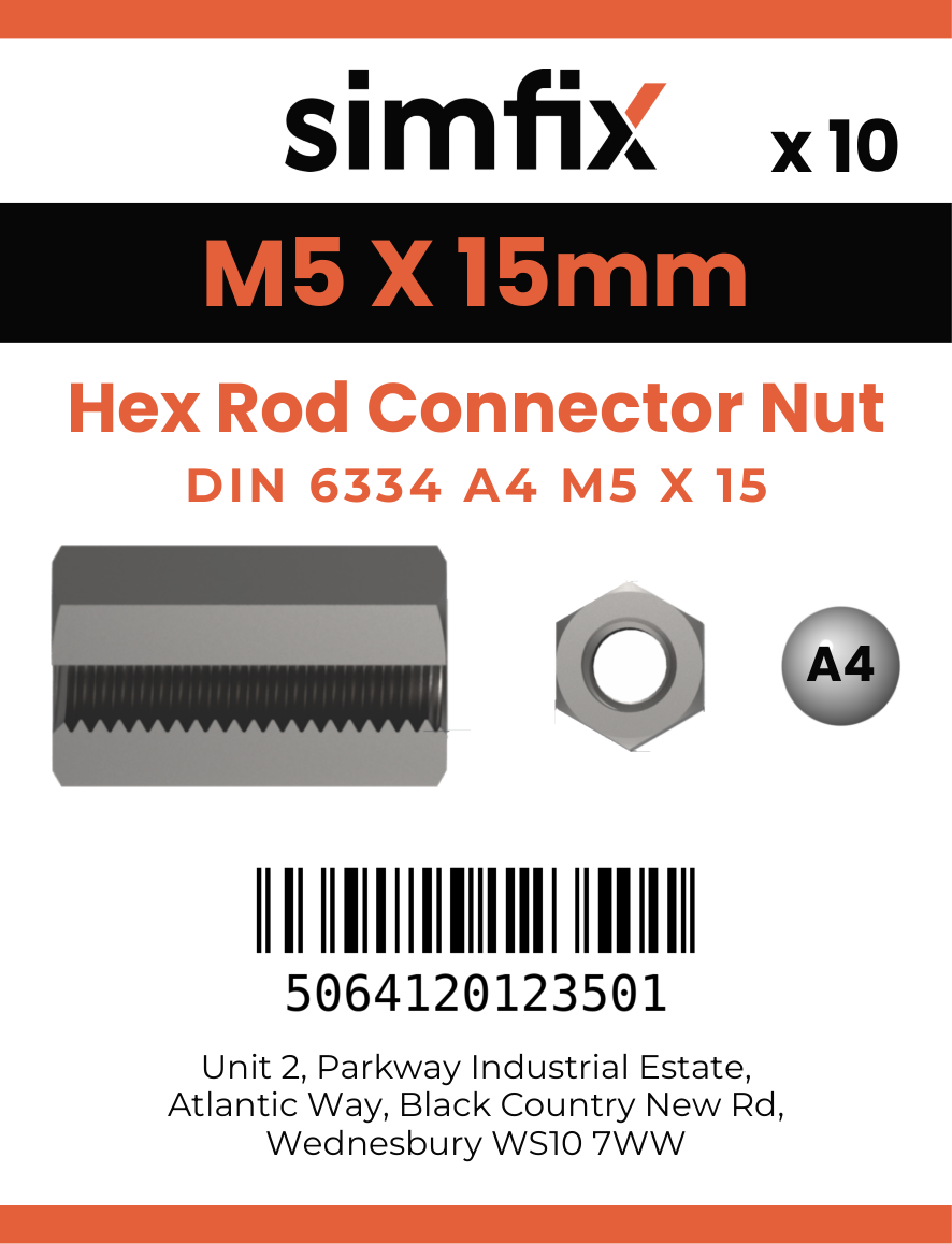 Simfix product label - 6334A405-D