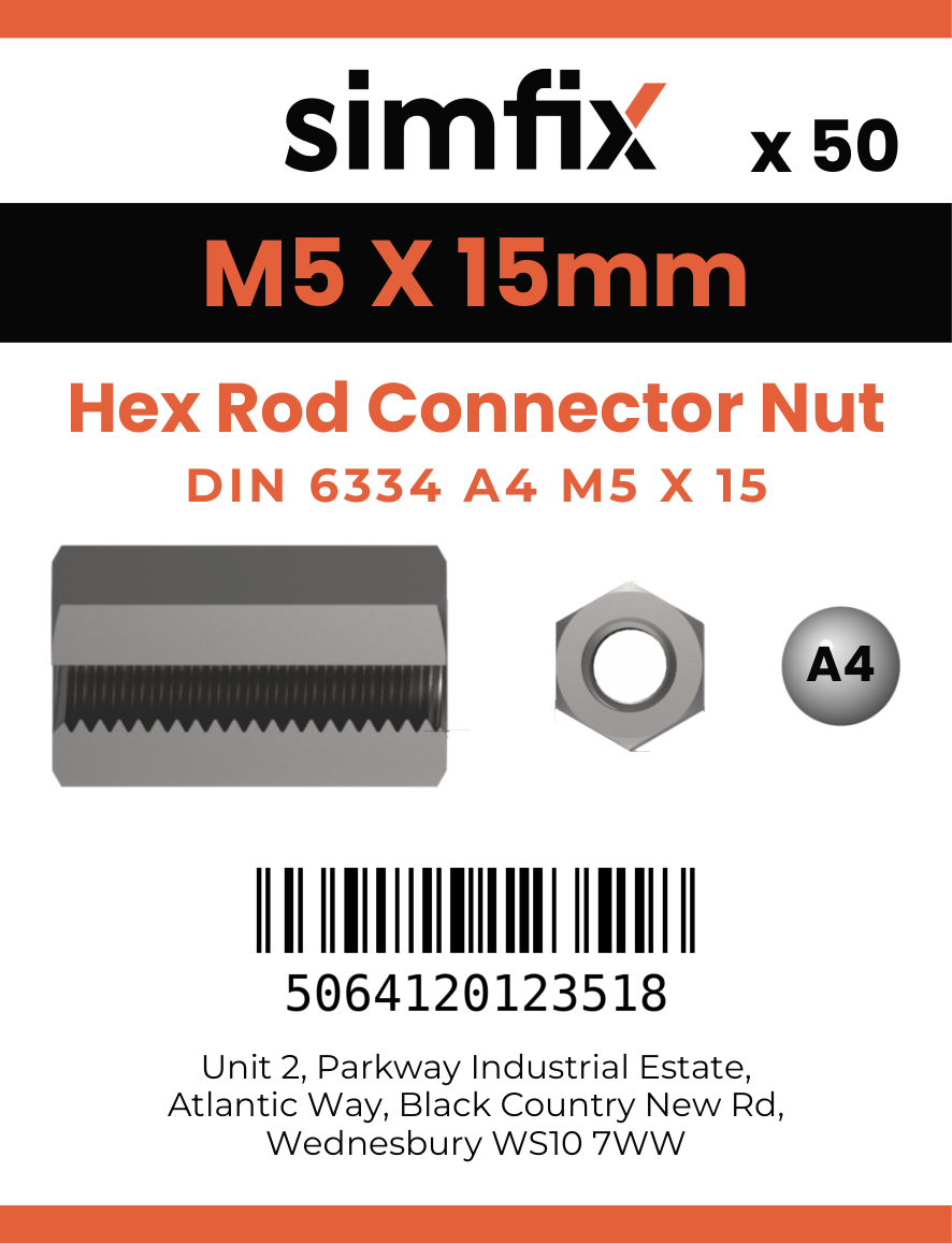 Simfix product label - 6334A405-T