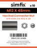 Simfix product label - 6334A412048-D
