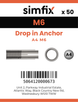 Simfix product label - 65006040-T