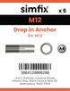 Simfix product label - 65012040-D