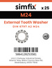 Simfix product label - 6797AA2250-D
