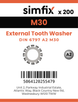 Simfix product label - 6797AA2310-T