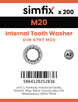 Simfix product label - 6797JA2210-T