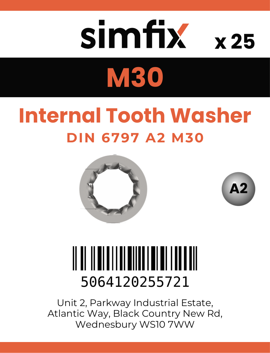 Simfix product label - 6797JA231-D