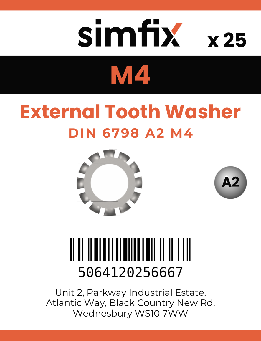 Simfix product label - 6798AA2043-D