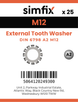 Simfix product label - 6798AA2130-D