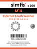 Simfix product label - 6798AA2150-T