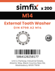 Simfix product label - 6798AA2150-T