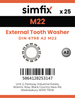 Simfix product label - 6798AA2230-D