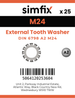 Simfix product label - 6798AA2250-D