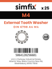 Simfix product label - 6798AA4043-D