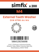 Simfix product label - 6798AA4043-T