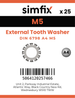 Simfix product label - 6798AA4053-D