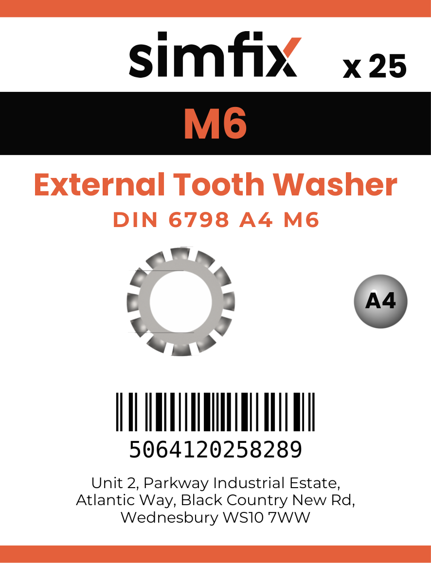 Simfix product label - 6798AA4064-D