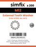 Simfix product label - 6798AA4130-T