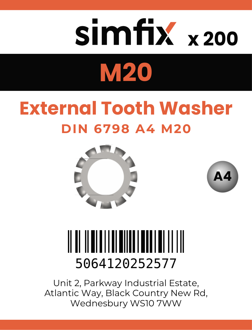Simfix product label - 6798AA4210-T