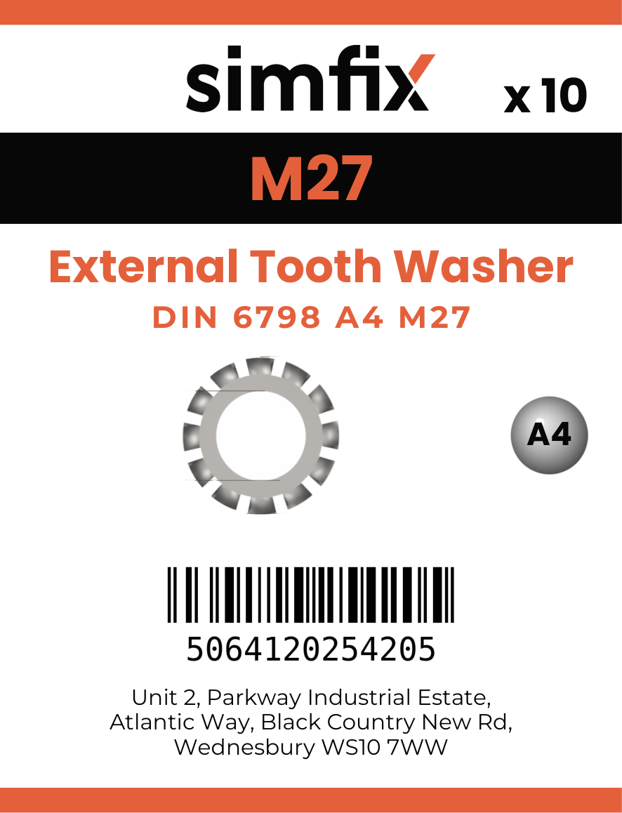 Simfix product label - 6798AA4280-D
