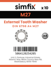 Simfix product label - 6798AA4280-D