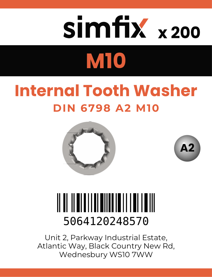 Simfix product label - 6798JA2105-T