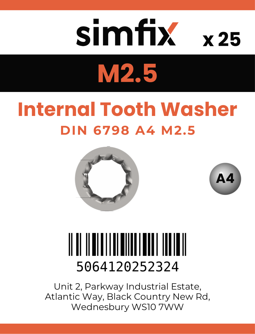 Simfix product label - 6798JA4027-D