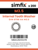 Simfix product label - 6798JA4037-T