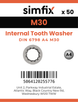 Simfix product label - 6798JA4310-T