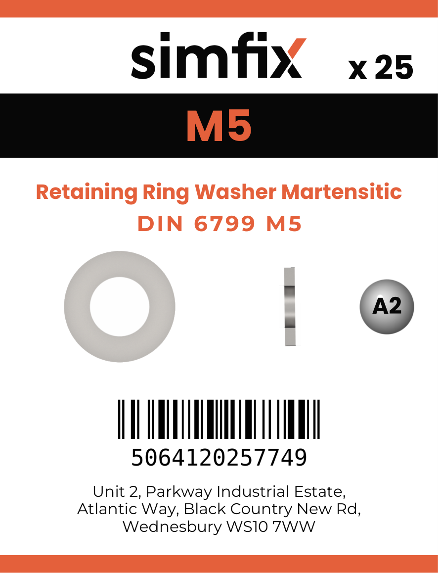Simfix product label - 6799SS42005-D