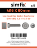 Simfix product label - 6912A216060-D