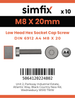 Simfix product label - 6912A408020-D