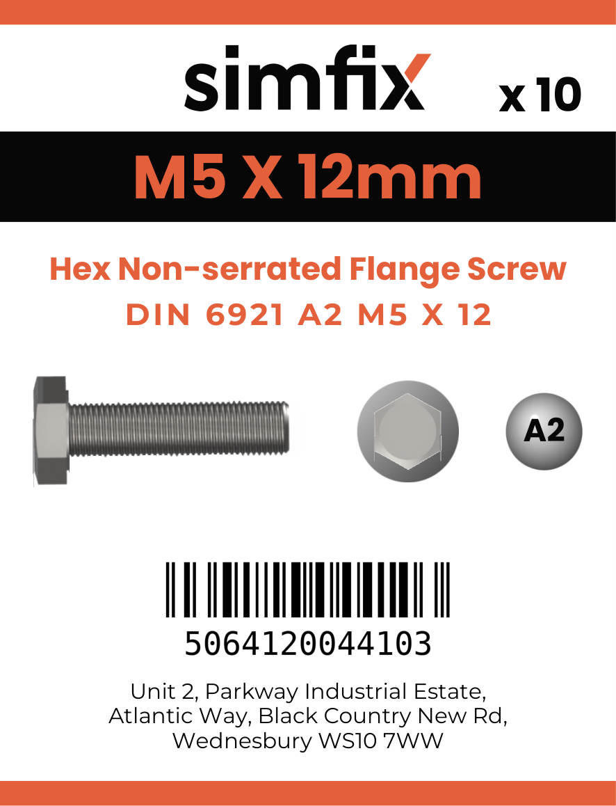 Simfix product label - 6921A205012-D