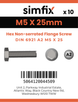 Simfix product label - 6921A205025-D
