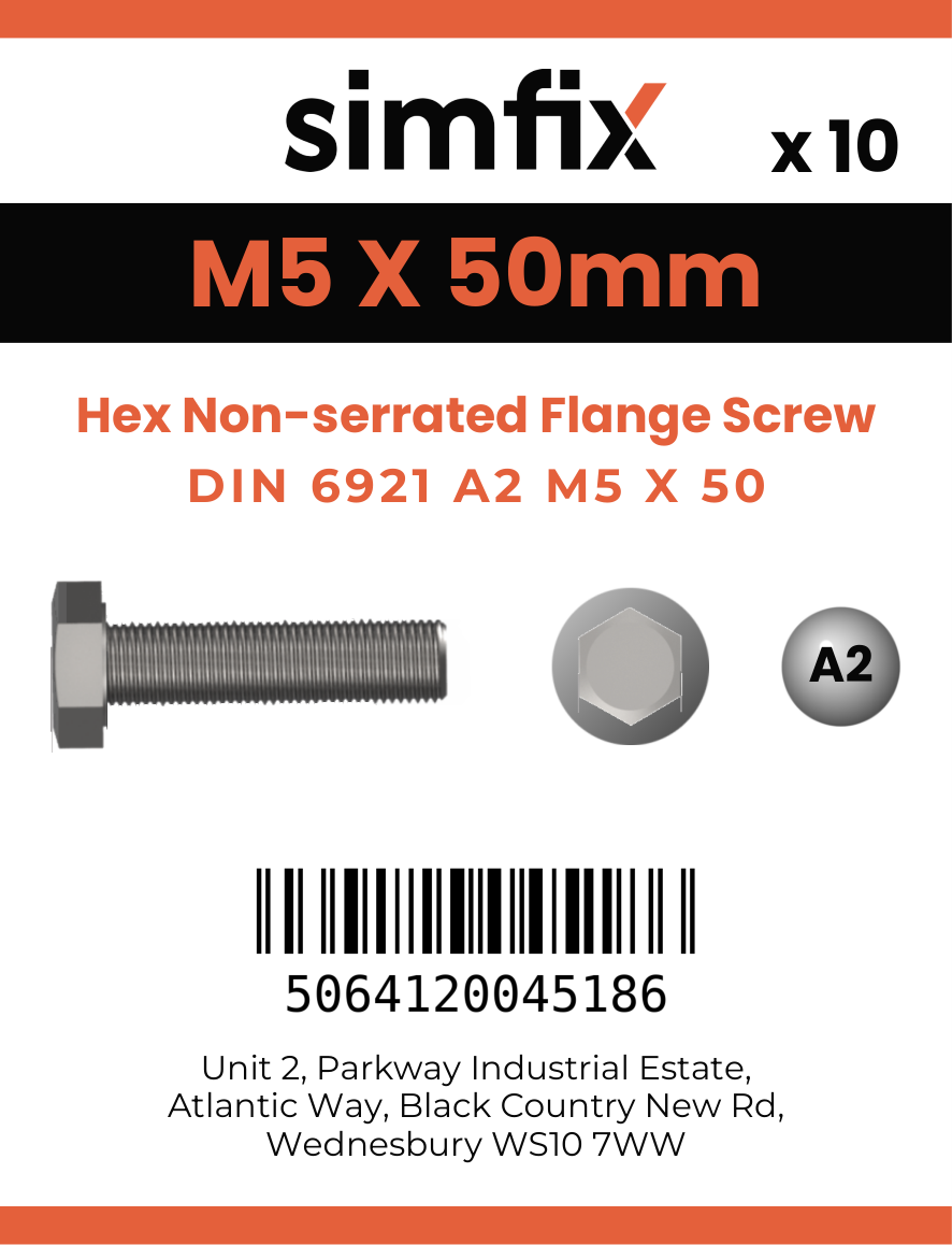 Simfix product label - 6921A205050-D