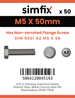 Simfix product label - 6921A205050-T