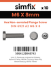 Simfix product label - 6921A206008-D